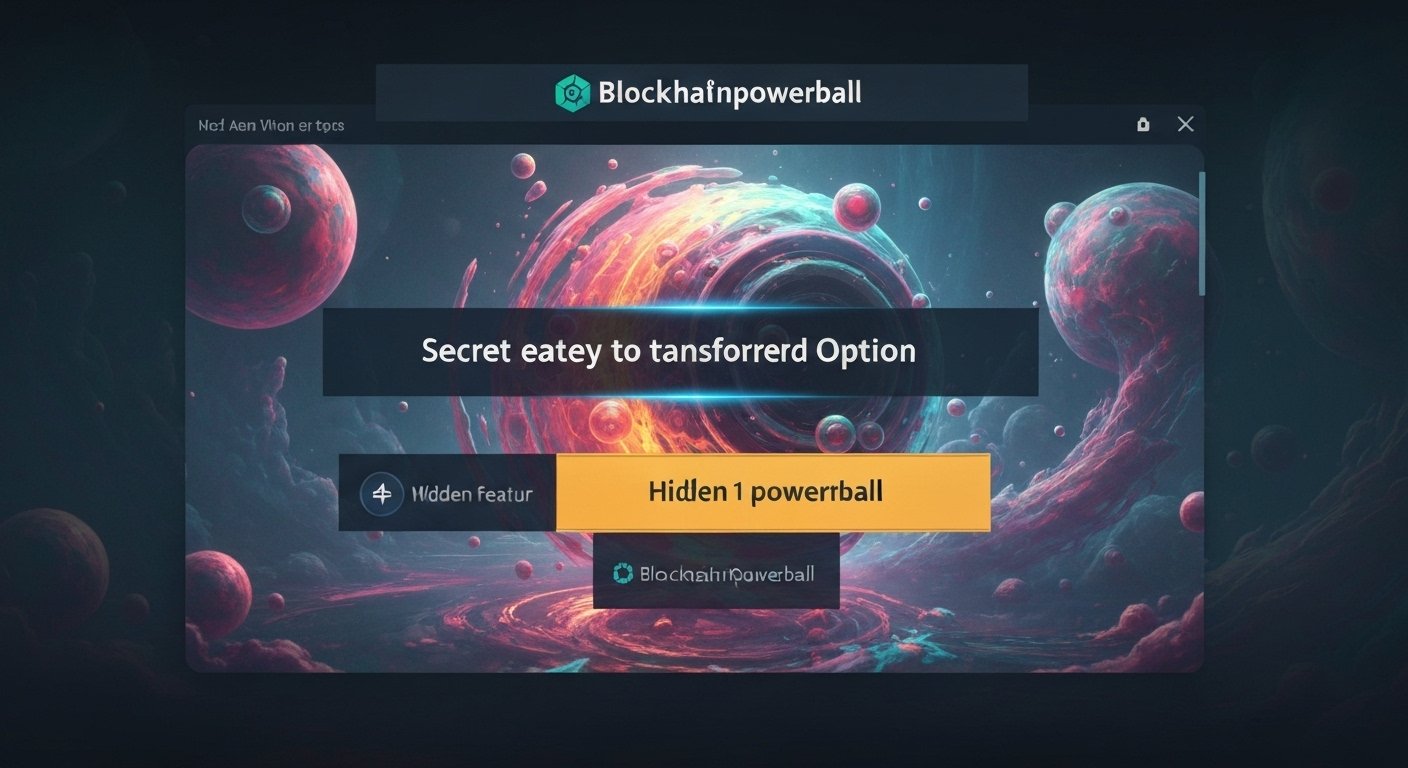 블록체인파워볼 숨은 명당 같은 사이트 옵션, 찾는 순간 게임이 달라진다