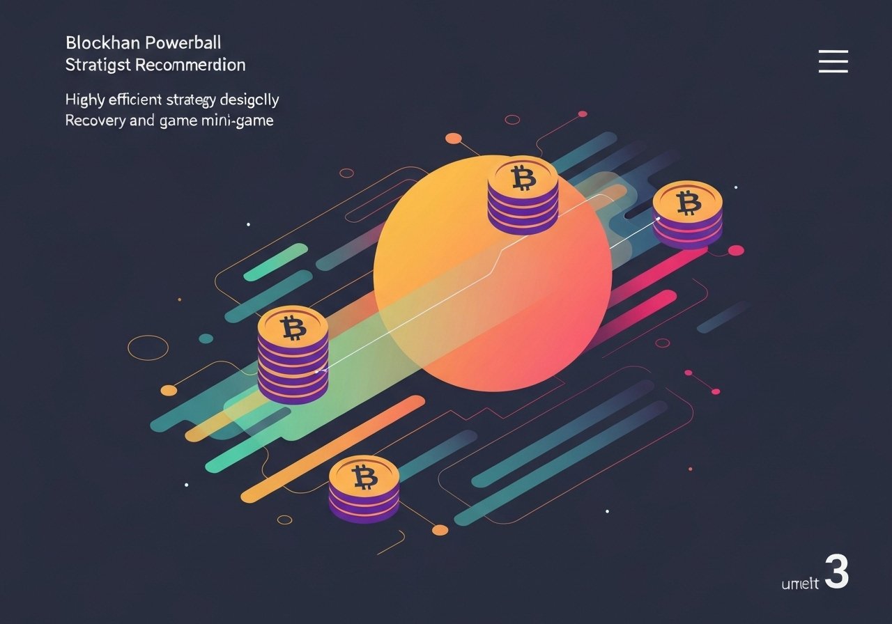 블록체인파워볼 전문가 추천: 복구전문 · 미니게임전용 기반 초고효율 전략