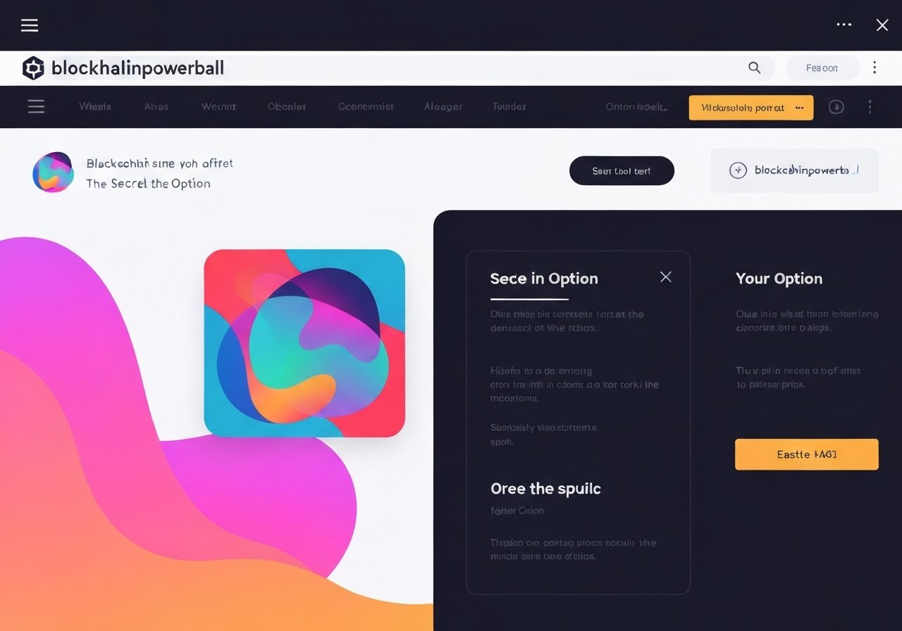 블록체인파워볼 숨은 명당 같은 사이트 옵션, 찾는 순간 게임이 달라진다